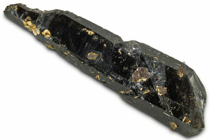 Lustrous Smoky Quartz Crystal with Siderite - Malawi #330874